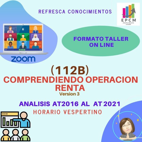 112B Comprendiendo operación Renta V3 vespertino