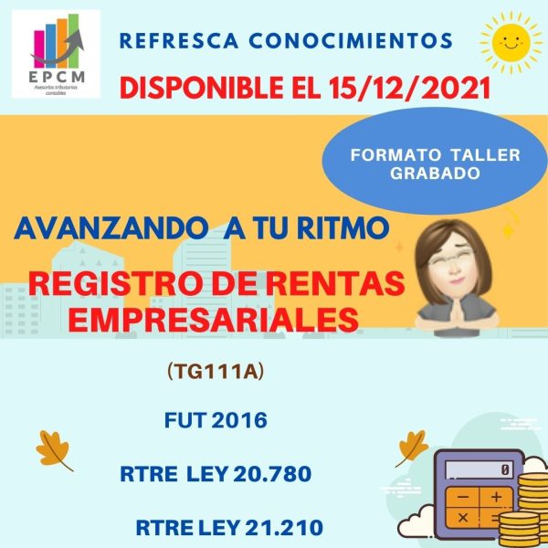 TG111A REGISTRO DE RENTAS EMPRESARIALES