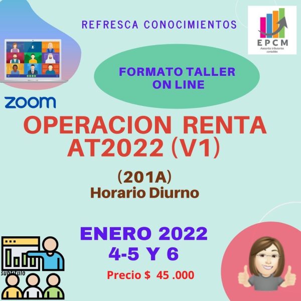 201A   OPERACIÓN RENTA AT 2022 V1