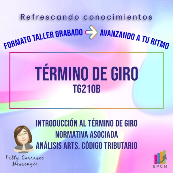 TG210B TERMINO DE GIRO