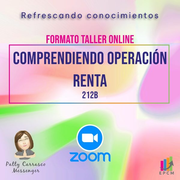 212B  COMPRENDIENDO OPERACIÓN RENTA