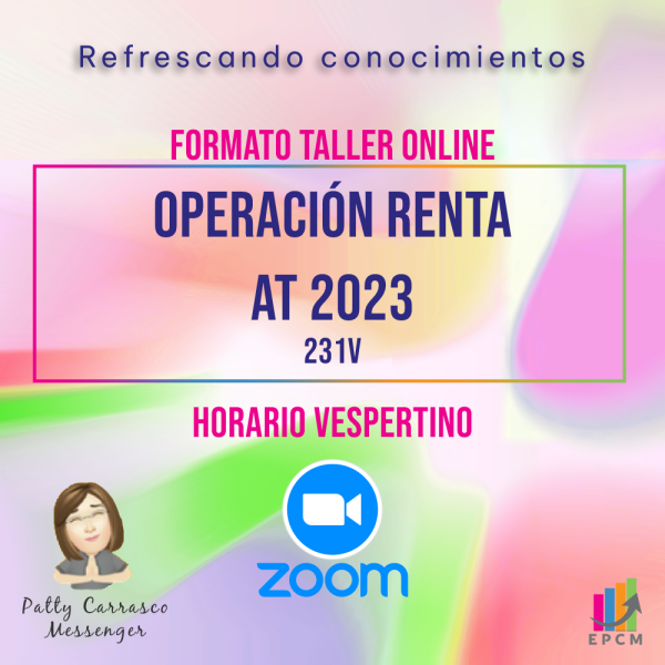 Operación renta AT2023 231V